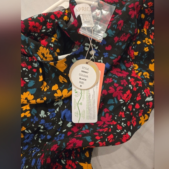 APRICOT Red and Black‎ Sheath Midi Dress Casual - Picture 8 of 11